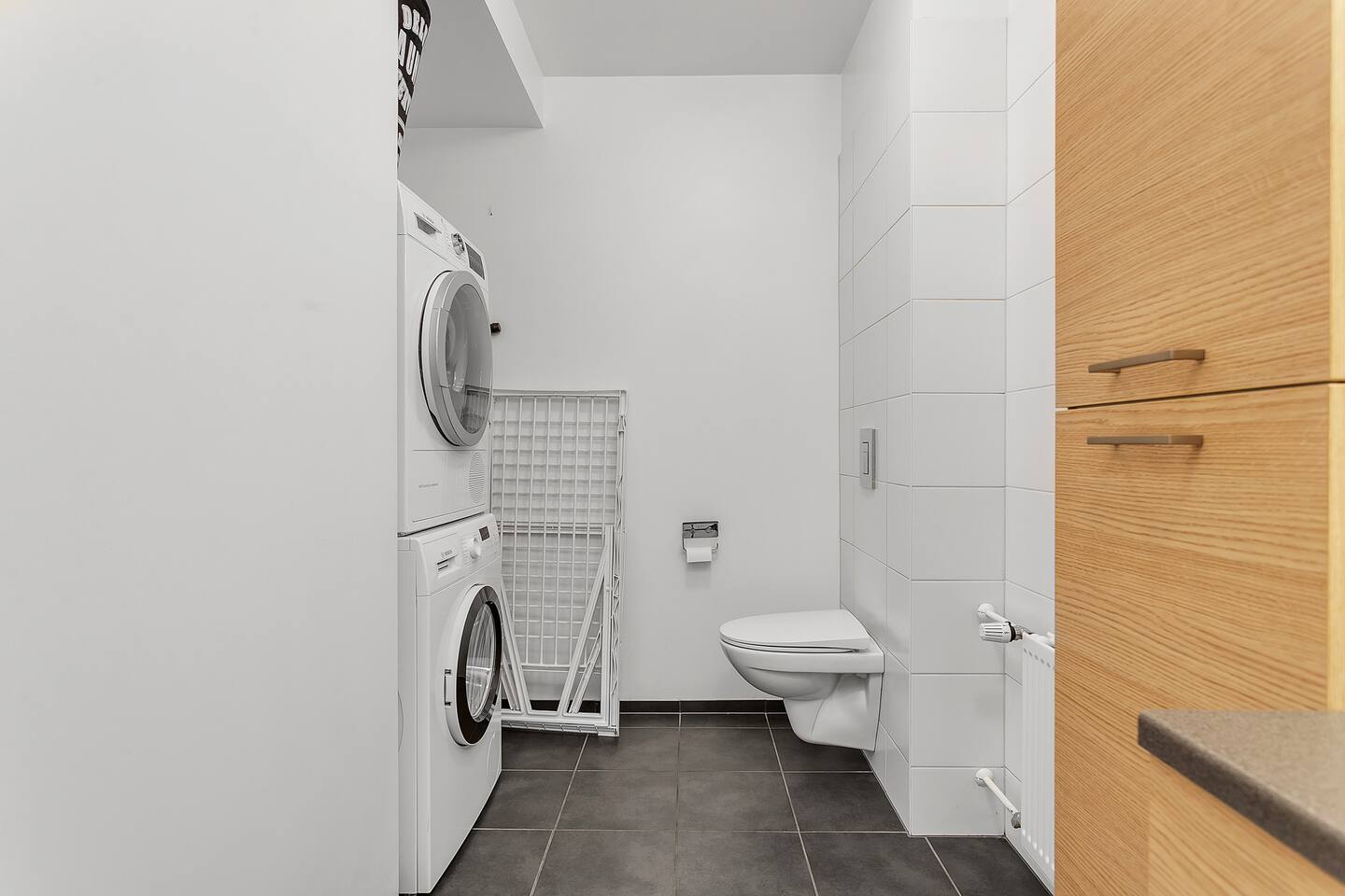 Laundry area with washer and dryer